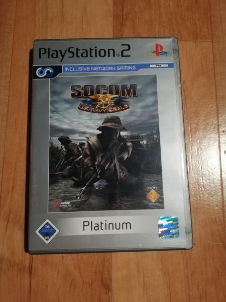 Socom : U.S. Navy Seals Playstation 2 Platinum komplett mit Anleitung SCES 50928-P USK ab16 Jahren
